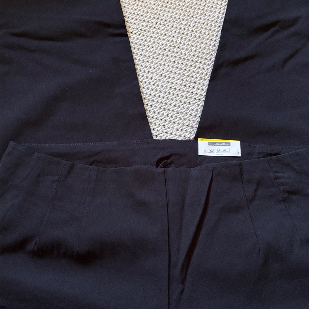 Pants skinny womens new size 14 high rise black 74% rayon nylon spandex - Picture 4 of 4